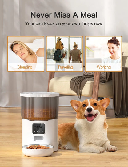 Cat & Dog Smart Automatic Pet Feeder